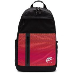Plecak sportowy szkolny Nike ELEMENTAL. Czarne plecaki damskie Nike, bez wzorów. Za 199.00 zł.