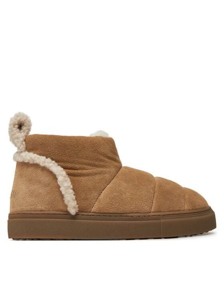 Inuikii Śniegowce Shearling Slipin 75202-010 Beżowy. Brązowe śniegowce damskie Inuikii, ze skóry. Za 1,049.00 zł.