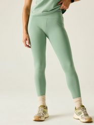 Dare 2b Legginsy sportowe "Power" w kolorze miętowym rozmiar: 36. Zielone legginsy damskie Dare 2b, bez wzorów, z materiału. Za 113.90 zł.
