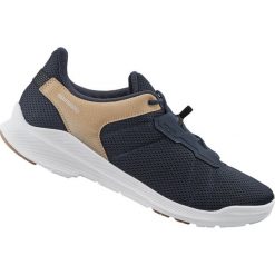 Buty rowerowe miejskie/turystyczne EX300, granatowe. Niebieskie obuwie do biegania damskie SHIMANO. Za 500.00 zł.