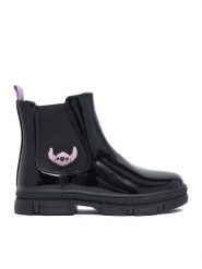 Disney Classics Botki CEO-CM-AW26-218DCLS Czarny. Czarne botki dziewczęce Disney Classics, bez wzorów, ze skóry, bez ramiączek. Za 149.99 zł.