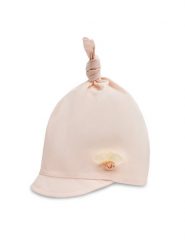 Jamiks Czapka Doris JLF057 Różowy. Czerwone czapki dziecięce Jamiks, na zimę, bez wzorów, z bawełny. Za 49.99 zł.