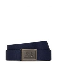 Under Armour Pasek Męski M Stretch Webbing Belt 1383935-410 Granatowy. Niebieskie paski męskie Under Armour, bez wzorów, z materiału. Za 119.99 zł.