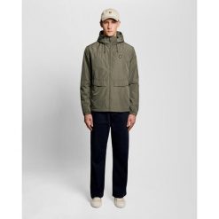 Kurtka męska outdoorowa z kapturem X569. Szare kurtki męskie LYLE AND SCOTT, m, bez wzorów, z materiału, z kapturem. Za 480.00 zł.