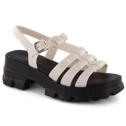 Komfortowe sandały damskie pachnące gumowe Zaxy NN285040. Sandały damskie Zaxy, bez wzorów, z gumy, bez obcasa. Za 143.99 zł.