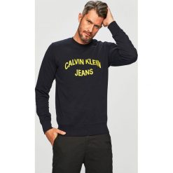 Calvin Klein Jeans - Bluza. Szare bluzy bez kaptura męskie Calvin Klein Jeans, l, z bawełny. W wyprzedaży za 199.90 zł.