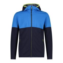 Bluza z kapturem CMP. Niebieskie bluzy z kapturem męskie CMP, z materiału. Za 300.95 zł.