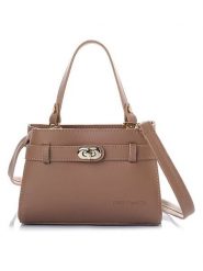 Vince Camuto Torebka "Lecce" w kolorze jasnobrązowym - 20 x 15 x 11 cm rozmiar: onesize. Brązowe torebki klasyczne damskie Vince Camuto, bez wzorów, z materiału, bez dodatków. Za 121.99 zł.