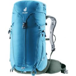 Plecak turystyczny Deuter Trail 30 - wave/ivy/ivy. Niebieskie plecaki damskie Deuter, bez wzorów, sportowe. Za 665.99 zł.