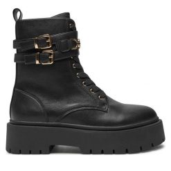 Trapery TWINSET. Czarne trapery damskie Twinset, bez obcasa. Za 1,149.00 zł.