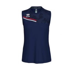 Koszulka Na Ramiączkach Errea Eloy Ad Damskie. Niebieskie bluzki sportowe damskie ERREA, l, z materiału, bez kołnierzyka, bez ramiączek. Za 186.00 zł.
