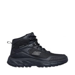 Buty męskie Skechers Hillcrest 2.0 czarne 237804 BBK. Czarne buty trekkingowe męskie Skechers, bez zapięcia, trekkingowe, Skechers Sport. Za 288.99 zł.