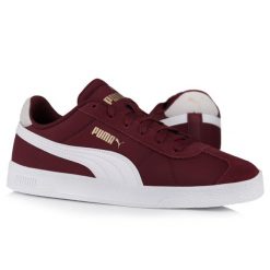 Buty męskie sportowe Puma CLUB NYLON. Białe buty sportowe na co dzień męskie Puma, z gumy, bez zapięcia. Za 197.00 zł.