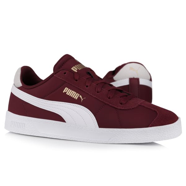 Buty męskie sportowe Puma CLUB NYLON. Białe buty sportowe na co dzień męskie Puma, z gumy, bez zapięcia. Za 197.00 zł.