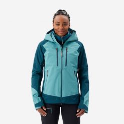 Kurtka alpinistyczna damska Simond Alpinism Evo wodoodporna. Niebieskie kurtki damskie SIMOND, l, bez wzorów, z materiału, bez kaptura. Za 749.99 zł.