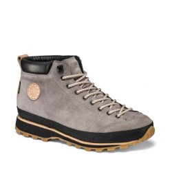 Buty do chodzenia Lomer Mid MTX. Brązowe buty trekkingowe męskie LOMER, bez zapięcia, trekkingowe. W wyprzedaży za 449.99 zł.