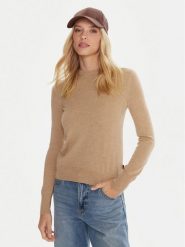 Robe di Kappa Sweter Emmy 64114YW Beżowy Regular Fit. Brązowe swetry klasyczne damskie Robe di Kappa, s, z wełny, bez kołnierzyka. Za 249.99 zł.