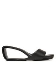 United Nude Klapki Mobius Mid 1000301162 Czarny. Czarne klapki damskie United Nude, bez wzorów, ze skóry, bez obcasa. Za 919.99 zł.