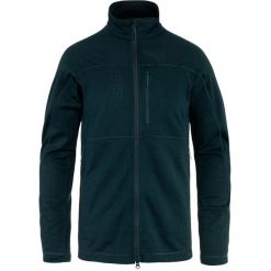 Bluza rozpinana męska Fjallraven Abisko Lite Fleece Jacket. Niebieskie bluzy bez kaptura męskie Fjällräven, m, z materiału. Za 629.19 zł.