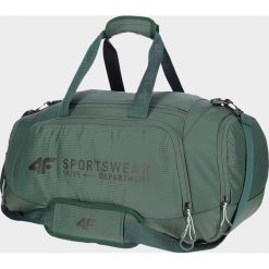 Torba sportowa 2w1 TPU211 - ciemna zieleń. Zielone torby podróżne damskie 4f, bez wzorów. Za 179.99 zł.