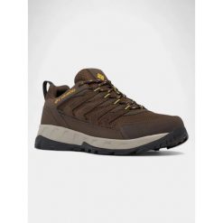 Męskie buty turystyczne Columbia Strata Trail Low Wp. Brązowe buty trekkingowe męskie Columbia, bez zapięcia, trekkingowe. Za 529.00 zł.