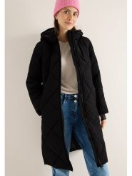 Cecil Płaszcz pikowany w kolorze czarnym rozmiar: M. Czarne płaszcze damskie Cecil, m, bez wzorów. Za 502.76 zł.