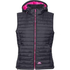 Trespass Aretha Kamizelka damska M — lekka izolacja, odpinany kaptur. Czarne kamizelki damskie Trespass, m. Za 281.99 zł.