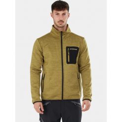 Sweter męski Fundango Jefferson. Zielone swetry męskie Fundango, m, bez wzorów, z polaru, bez kołnierzyka. Za 279.90 zł.