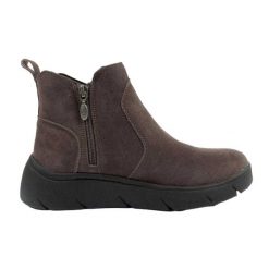 Damskie Skórzane Buty Bormio. Szare obuwie trekkingowe damskie Scholl. Za 270.99 zł.