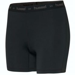 Szorty damskie Hummel Perofmance Hipster. Czarne spodenki sportowe damskie HUMMEL, bez wzorów, sportowe. W wyprzedaży za 89.00 zł.