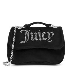 Torebka Juicy Couture. Czarne torebki klasyczne damskie Juicy Couture, bez wzorów, bez dodatków. Za 279.99 zł.