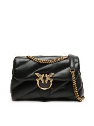Pinko Torebka Love Classic Puff Cl AI 23-24 PLTT 100038 A0F2 Czarny. Czarne torebki klasyczne damskie Pinko, bez wzorów, ze skóry, bez dodatków. Za 1,779.00 zł.
