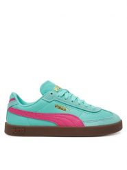 Puma Sneakersy Puma Club II Era Jr 401489 04 Turkusowy. Niebieskie buty sportowe dziewczęce Puma, bez wzorów, ze skóry, bez zapięcia. Za 189.99 zł.