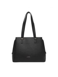Lasocki Torebka CEO-LSK-L-012-09 Czarny. Czarne torebki klasyczne damskie Lasocki, bez wzorów, z materiału, bez dodatków. Za 199.99 zł.