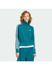 Adidas Bluza Firebird Classic KQ6530 Zielony Regular Fit. Zielone bluzy bez kaptura damskie Adidas, m, z syntetyku. Za 328.99 zł.