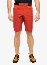 Spodenki wspinaczkowe męskie Haglofs ROC Spitz Shorts. Czerwone szorty męskie Haglöfs, z materiału, bez kołnierzyka. Za 318.99 zł.