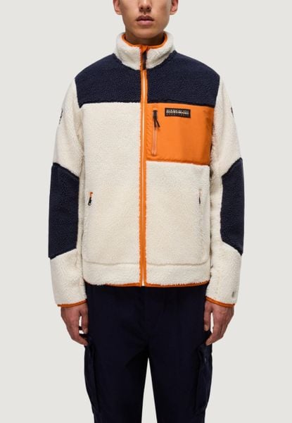 Bluza Mężczyzna NAPAPIJRI YUPIK FZ 3. Brązowe bluzy z kapturem męskie Napapijri, m. Za 709.85 zł.