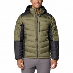 Kurtka ocieplana męska Columbia Labyrinth Loop Hooded z kapturem. Zielone kurtki męskie Columbia, m, bez wzorów, sportowe, z kapturem. Za 745.99 zł.