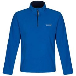 Bluza Polarowa z suwakiem Męska Thompson. Niebieskie bluzy z kapturem męskie Regatta, na zimę, l, z materiału. Za 88.99 zł.