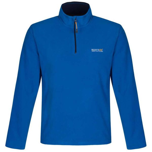 Bluza Polarowa z suwakiem Męska Thompson. Niebieskie bluzy z kapturem męskie Regatta, na zimę, l, z materiału. Za 88.99 zł.