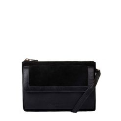 Cowboysbag Torba przez ramię Cowboysbag niebieski - skóra Torby na ramię 1 ct Czarny Damski. Czarne torebki klasyczne damskie Cowboysbag, bez wzorów, z materiału, bez dodatków. Za 402.99 zł.