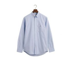 Koszula Gant Classic Oxford. Niebieskie koszule męskie Gant, l, bez wzorów, z tkaniny, bez kołnierzyka, bez ramiączek. Za 388.50 zł.