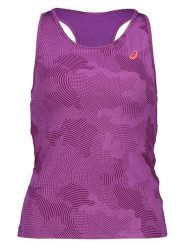 Asics Top sportowy w kolorze fioletowym rozmiar: S. Różowe topy sportowe damskie Asics, s, bez wzorów, bez ramiączek. Za 69.42 zł.