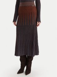 Fracomina Spódnica midi FS25WG4002K558Q7 Niebieski Regular Fit. Niebieskie spódniczki damskie Fracomina, xl, bez wzorów, z syntetyku, midi. Za 599.99 zł.