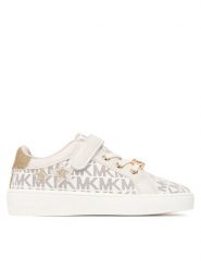 MICHAEL Michael Kors Sneakersy Jem Raine Star Ps MK05857256 Kremowy. Białe buty sportowe dziewczęce MICHAEL Michael Kors, bez wzorów, ze skóry, bez zapięcia. Za 399.99 zł.