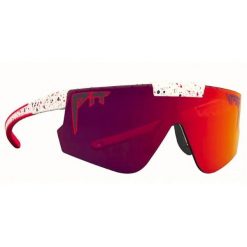 Okulary przeciwsłoneczne Pit Viper The Heater Flip Offs Wide. Czerwone okulary przeciwsłoneczne damskie PIT VIPER. Za 452.20 zł.