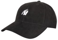 Cody Suede Czapka - Czarny. Czarne czapki męskie GORILLA WEAR, bez wzorów, z poliesteru. Za 190.00 zł.