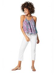 Ipanima Top w kolorze jasnoróżowo-turkusowym rozmiar: 34-40. Różowe topy damskie Ipanima, bez wzorów, bez kołnierzyka. Za 56.99 zł.