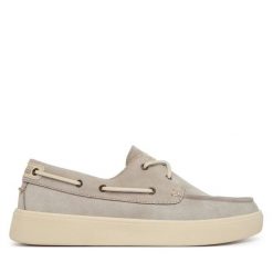 Półbuty Napapijri. Brązowe półbuty męskie Napapijri, bez zapięcia. Za 559.99 zł.