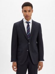 BOSS kurtka modułowa z wełny dziewiczej - Jasper Mężczyźni Regular Fit wełna ze strzyży niebieski, 50. Niebieskie kurtki męskie Boss, m, bez wzorów, z wełny, eleganckie, bez kaptura. Za 1,499.95 zł.